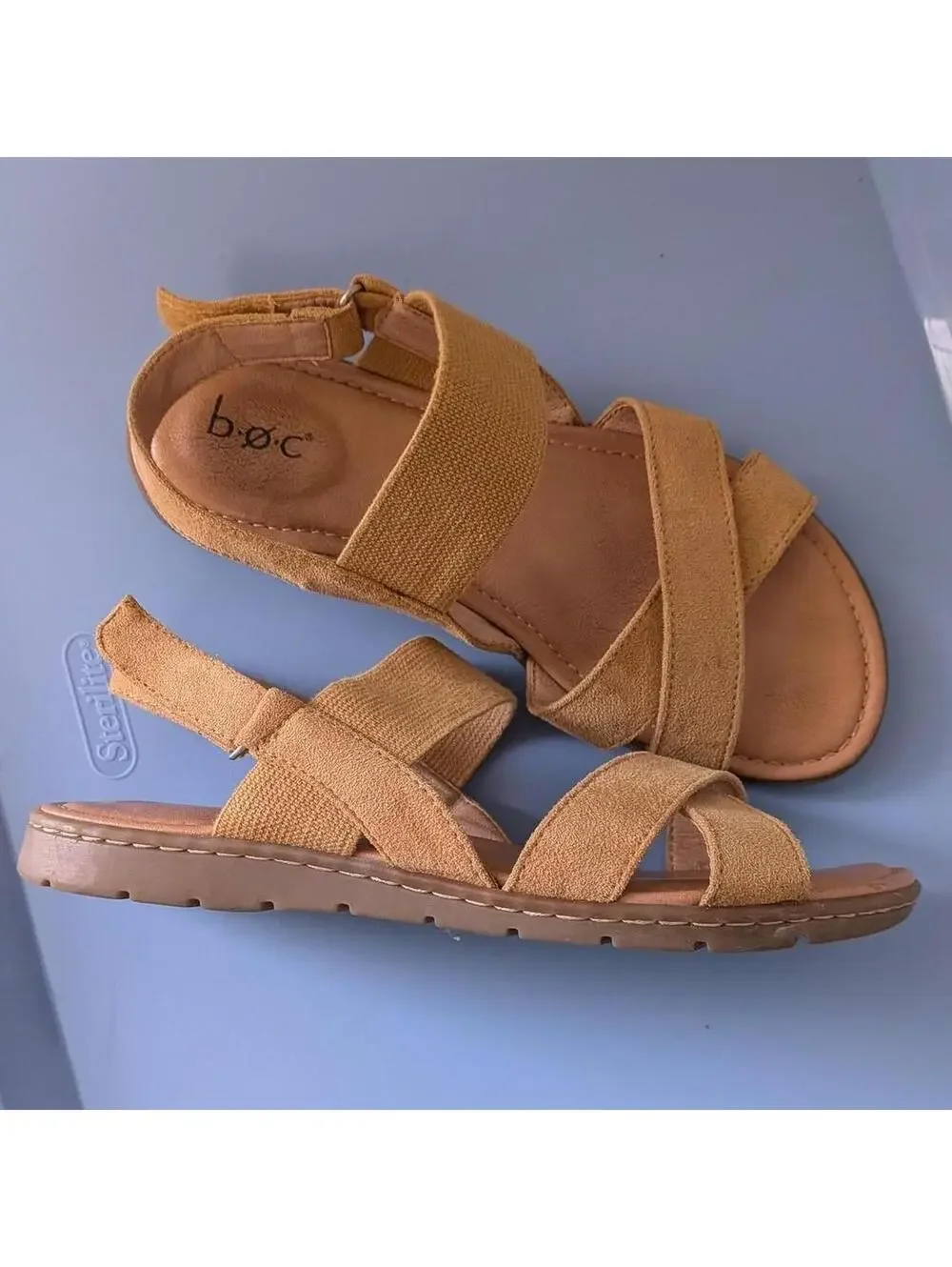 B.O.C. Women's Yellow and Tan Sandal